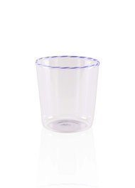 Hermia Vaso de Vidrio Borosilicatado Azul 320 ml